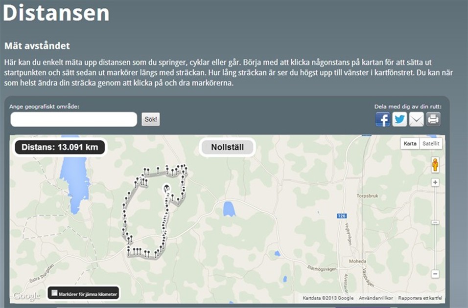Distansen H&ouml;stritten 2013